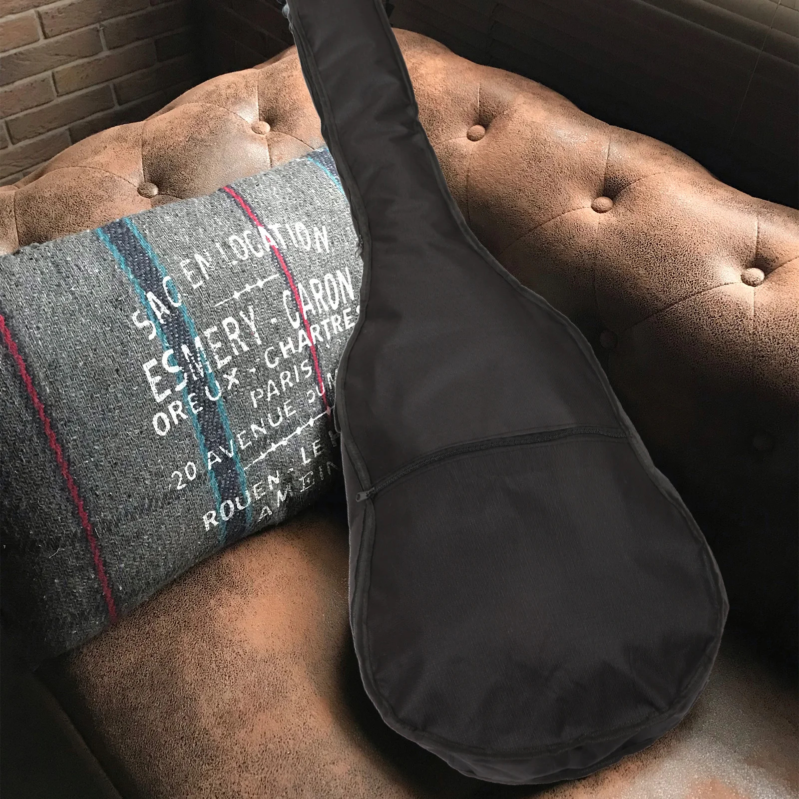 

Guitar Bag Portable Lightweight Waterproof Durable Unisex Design For Acoustic Electric Guitar Storage Travel Case