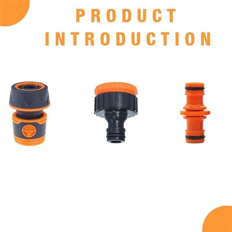 

ABUH-Hose Connector 3/4 Inch Coupling And Garden Hose Connection For Garden Irrigation