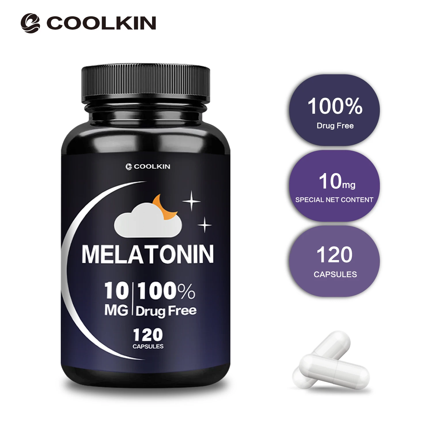 Melatonin - Promote Sleep Quality & Alertness, Save Insomnia, Adjust The Body Clock Keep Energy for Insomniac