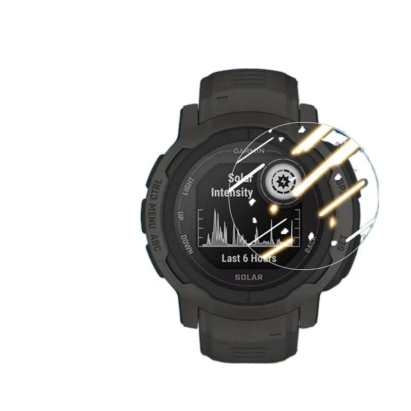 For Garmin Instinct 2 2X 3 3E Crossover 40 45 50 Mm - Premium 3-Pack Bundle - Anti-Scratch, Bubble-Free, Oleophobic Coating