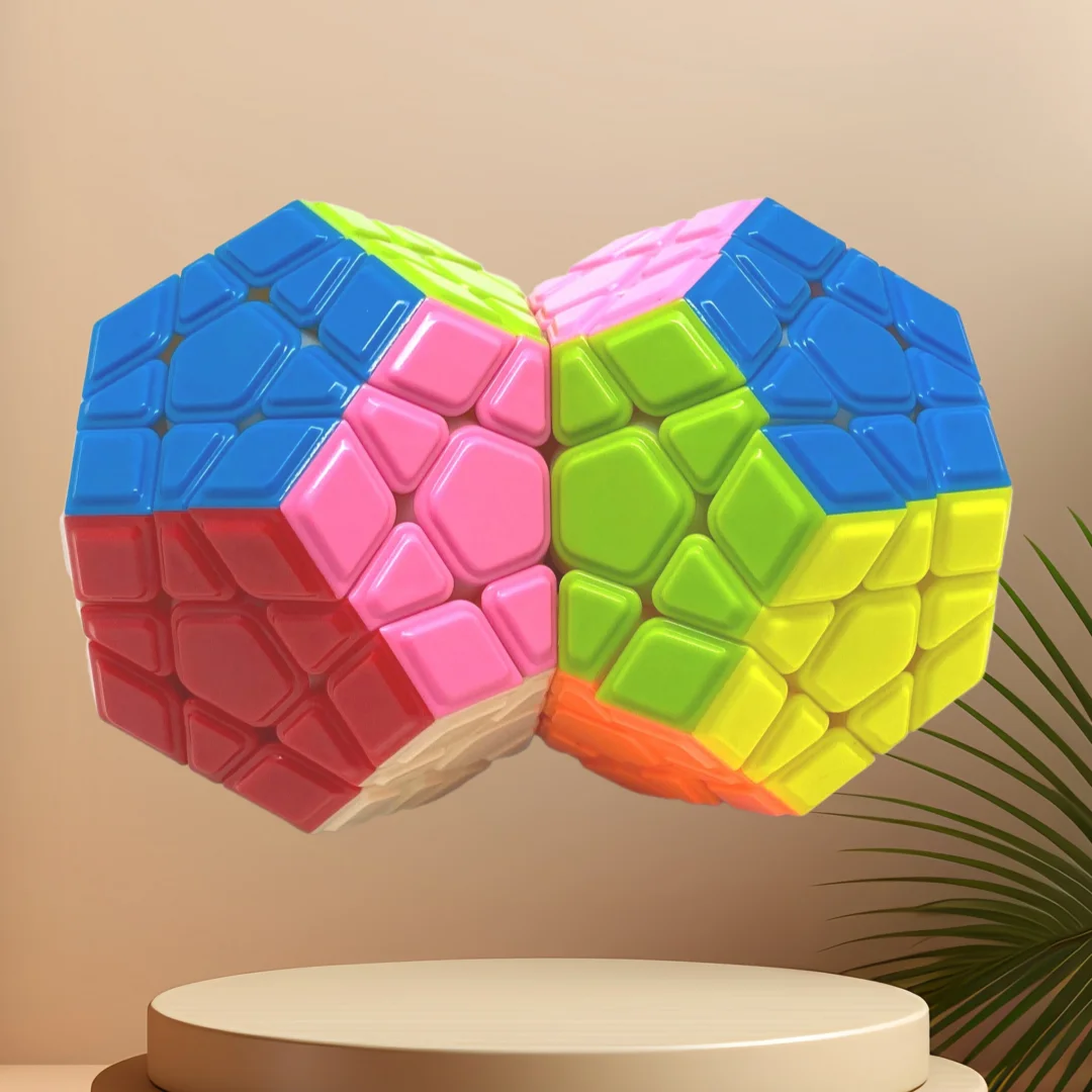 

Calvin Double Megaminx Body без наклеек (мод) Calvin Puzzle Cube Профессиональные игрушки-пазлы Развивающие игрушки Детский подарок Cubo M