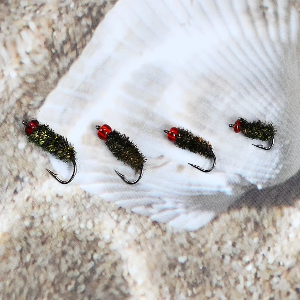 16 قطعة/المجموعة الذباب الاصطناعي الحشرات الصيد السحر الطعم الصيد السنانير ل باس بايك صيد السمك يطير الصيد السنانير معالجة