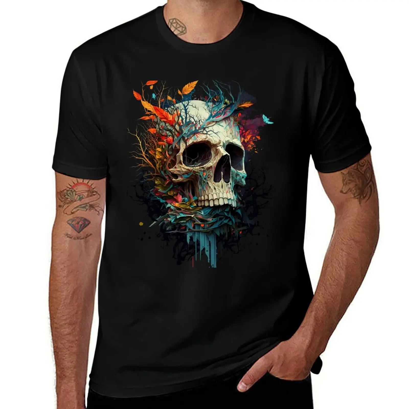 Experience Ultimate Comfort and Style - The Perfect Addition to Your Casual Wardrobe T-Shirt Stylish Print Short Sleeve Tee