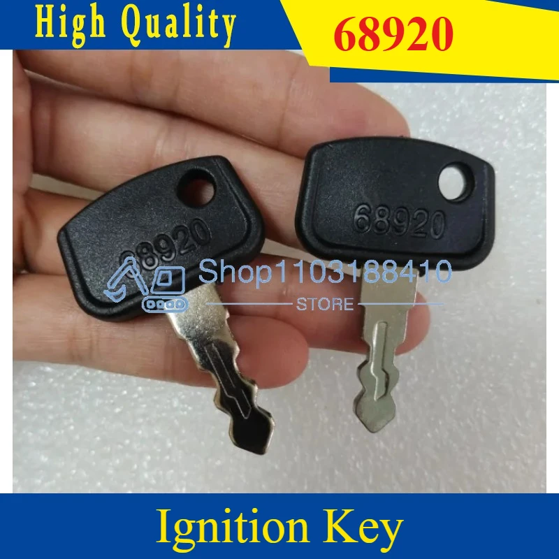 2piecs Ignition Key 68920 for Kubota RTV, B,BX, F, GR, ZD, RTV500, RTV900 Series