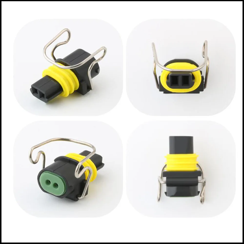 200SET DJ7028k-1.5-21 auto wire Waterproof cable connector 2 pin automotive Plug socket Includes terminal seal