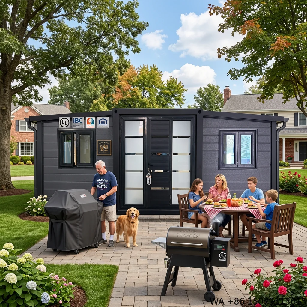 20Ft 40Ft Expandable Container Prefabricated House with Kitchen and Bathroom Portable Home Contemporary Design