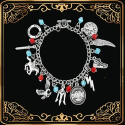 2022 New Design Percy Jackson charm Bracelet Alloy Jewelry Vintage Bracelet Link Chain Gift For Ladies Women Men