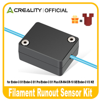 Creality Official S1 Filament Runout Sensor Kit, 3D Printer Smart Filament Break Detection Module Detector for Ender 3 S1/CR-10