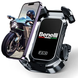 For Benelli TRK 502 502X TNT 125 300 600 Leoncino 250 500 Accessories Motorcycle Handlebar Mobile Phone Holder GPS Stand Bracket