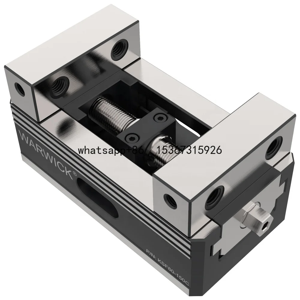 KSF-80-150C  quick double action self-centering vise wise for 5th axis horizontal vertical milling machine