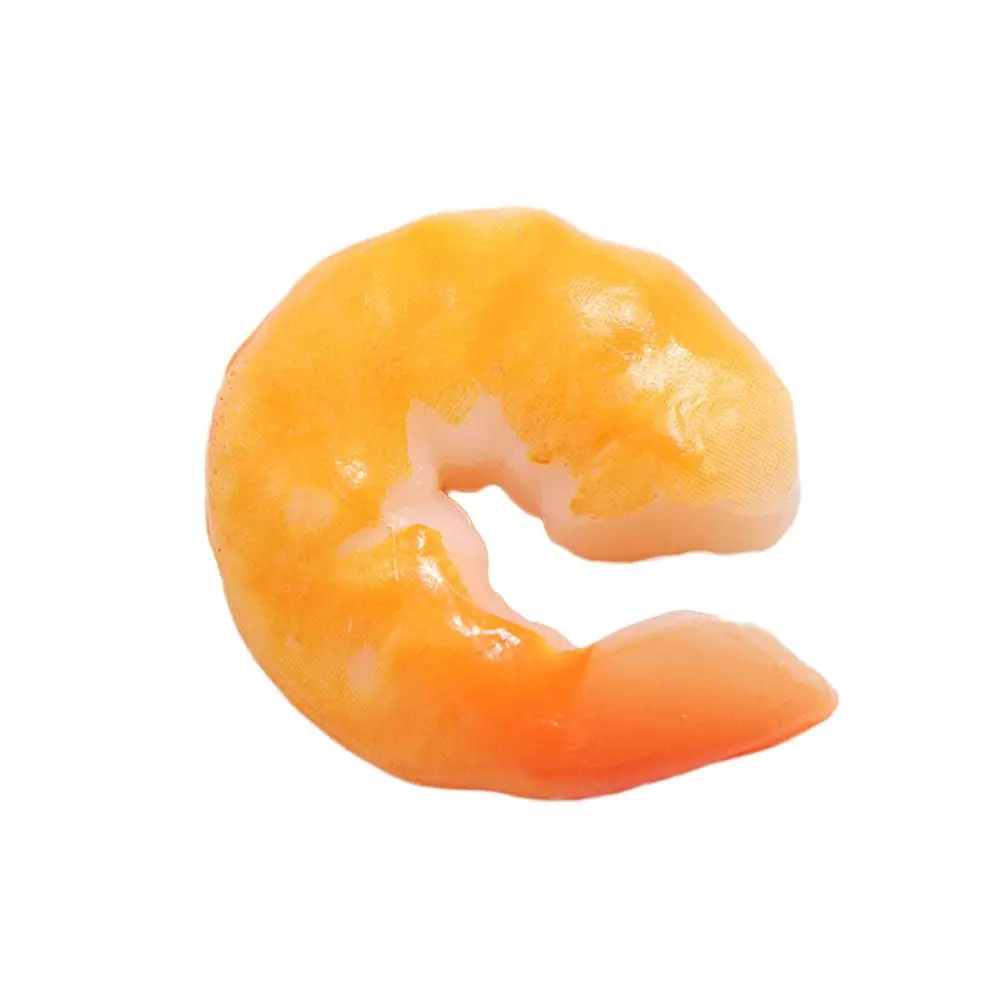 

Fake Food Model PVC Simulation Shrimp Tail Mini Simple Shrimp Model Realistic Durable Fake Shrimp Hotel