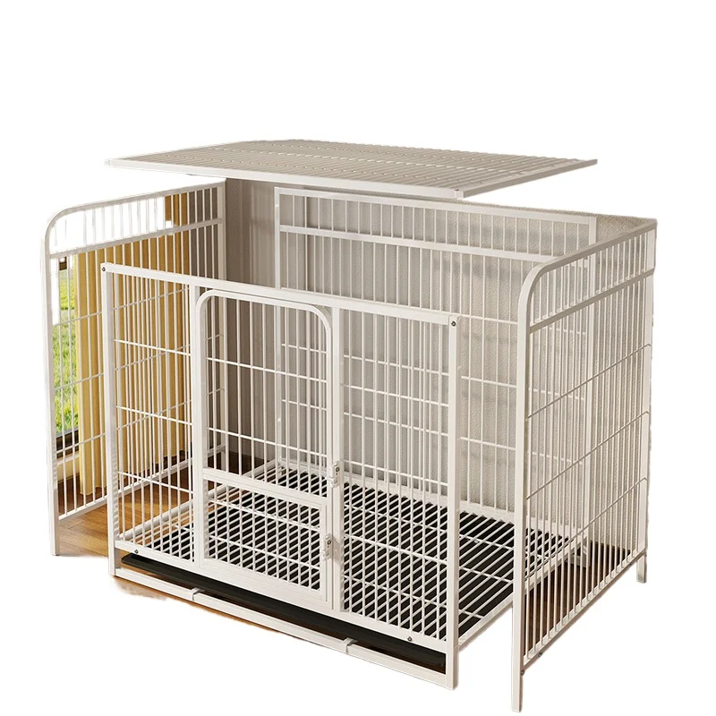 Pet Cage with Heavy-Duty Reinforcement, Chew-Resistant and Bite-Proof, Multi-Functional, Easy to Install