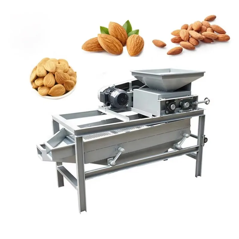 2025 ใหม่มาถึงขายร้อน Hazel Nut Cracker เครื่องอัลมอนด์ปลอกกระสุนปาล์ม Kernel Cracking Machine