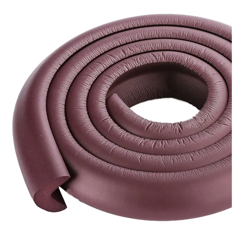 ABUM-2 قطعة 2 متر حماية الأطفال الجدول الحرس قطاع منتجات سلامة الطفل الزجاج حافة الأثاث الرعب تحطم بار الزاوية رغوة Bumpe #4