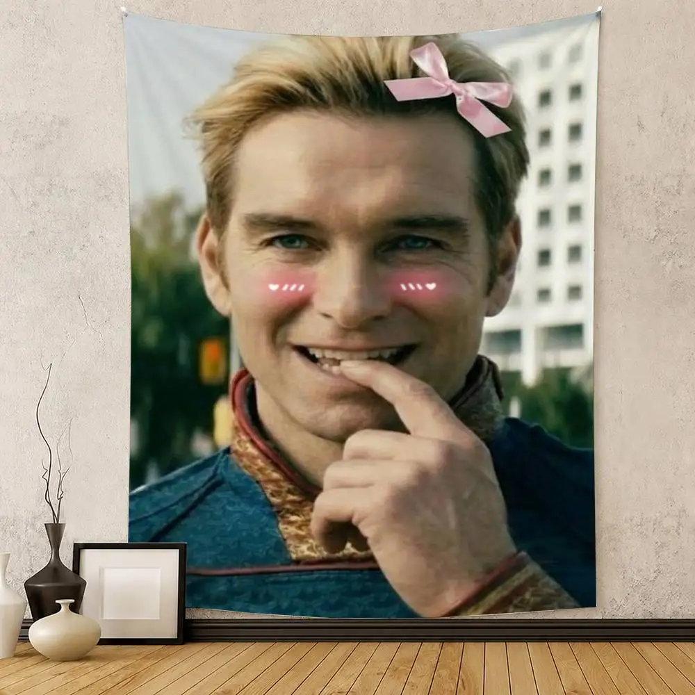 H-Hit Series The Boys Homelander Flag Digital Printing Banner for Garage Wall Out Door Decoration