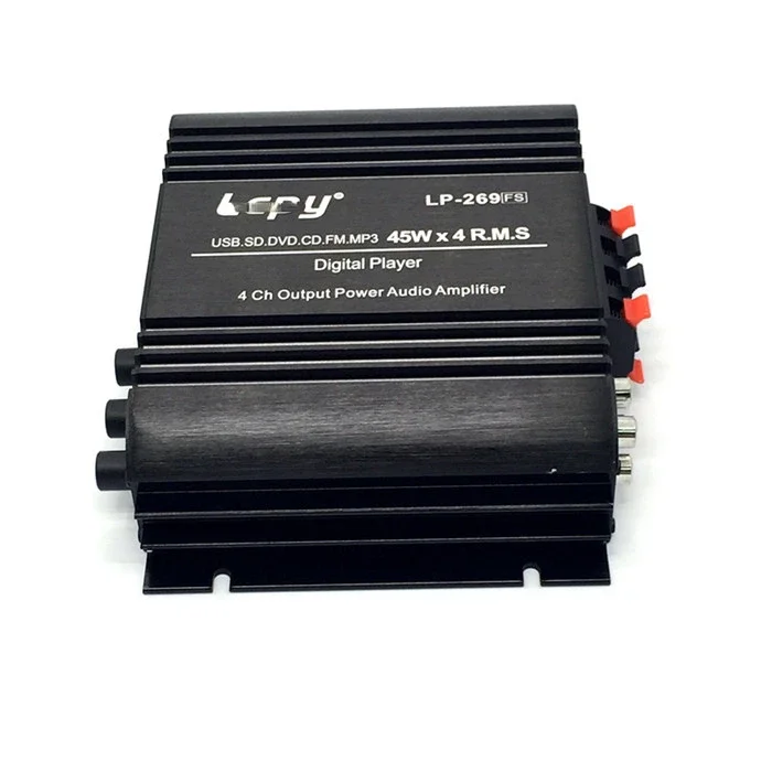 Новый четырехканальный автомобильный домашний усилитель Bluetooth 269S 2025 года