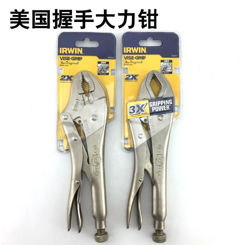 us-vise-grip-ハンドシェイク-4-5-7-10wr-10cr-10インチ-ヘビーデューティープライヤー、強力なクランプ力でケーブルツールに最適