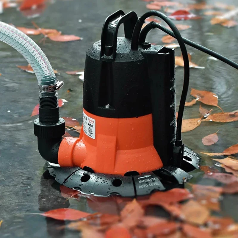مضخة أوتوماتيكية منخفضة المستوى للمياه في الطابق السفلي مضخة شفط أرضية شفط ضحلة مضخة مياه منزلية شفط سفلي