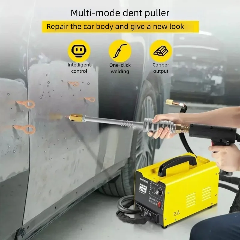 JH GYS2700 3500A Dent Drawing Machine Spot Welder 2KW Spot Puller Bonnet Dent Repair Automotive Body Repair Tool