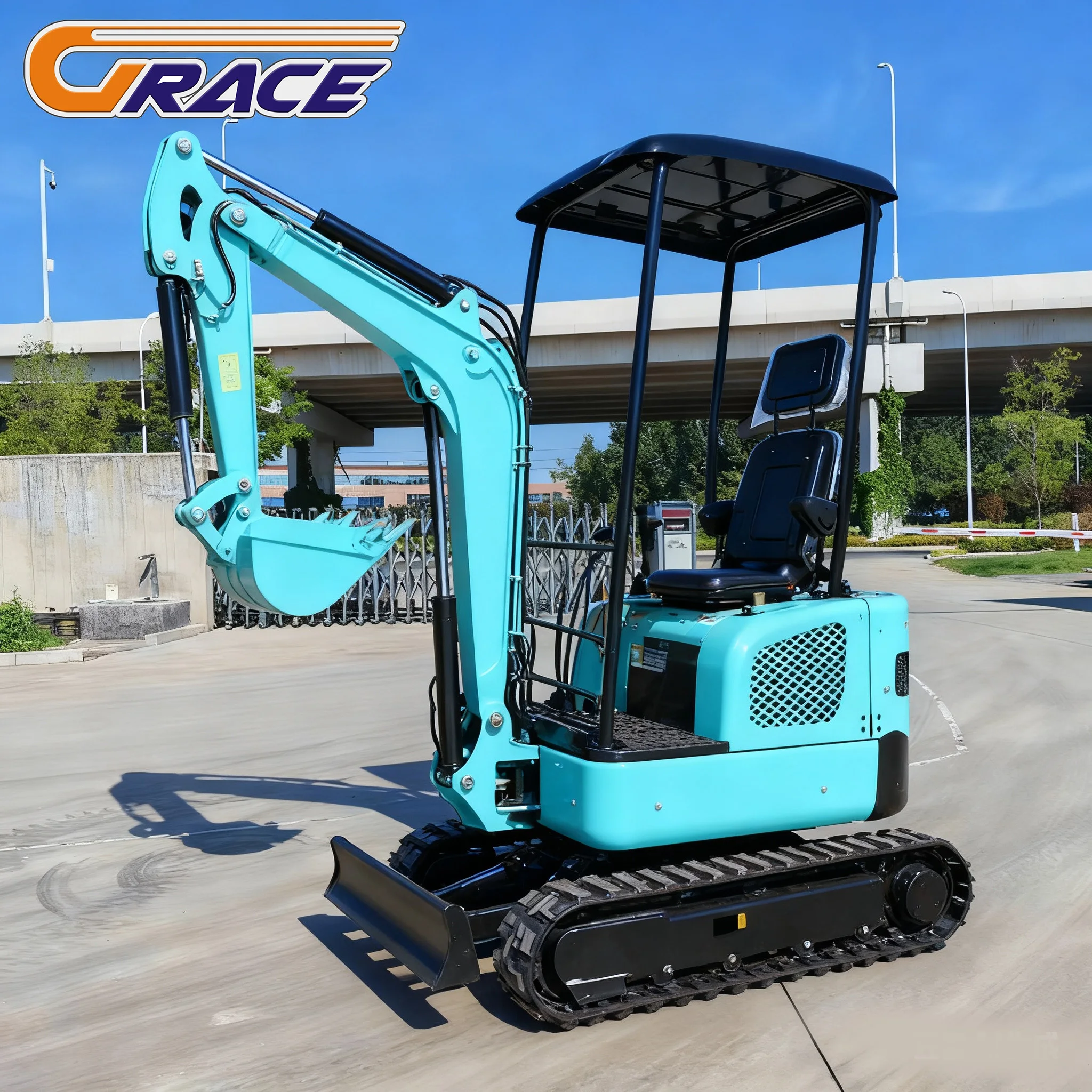 Mesin Excavator Kubota Baru 1,8 Ton, Mini Excavator 1,5 Ton, 1 Ton, Micro Digger untuk Dijual