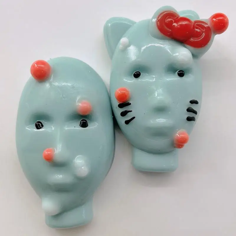 1/2pcs Pimple Popping Fidget Toy Alien Zit Popping Fidget Toys Reusable Refillable Weird Novelty Zit Squeezer Fun Squeeze Game