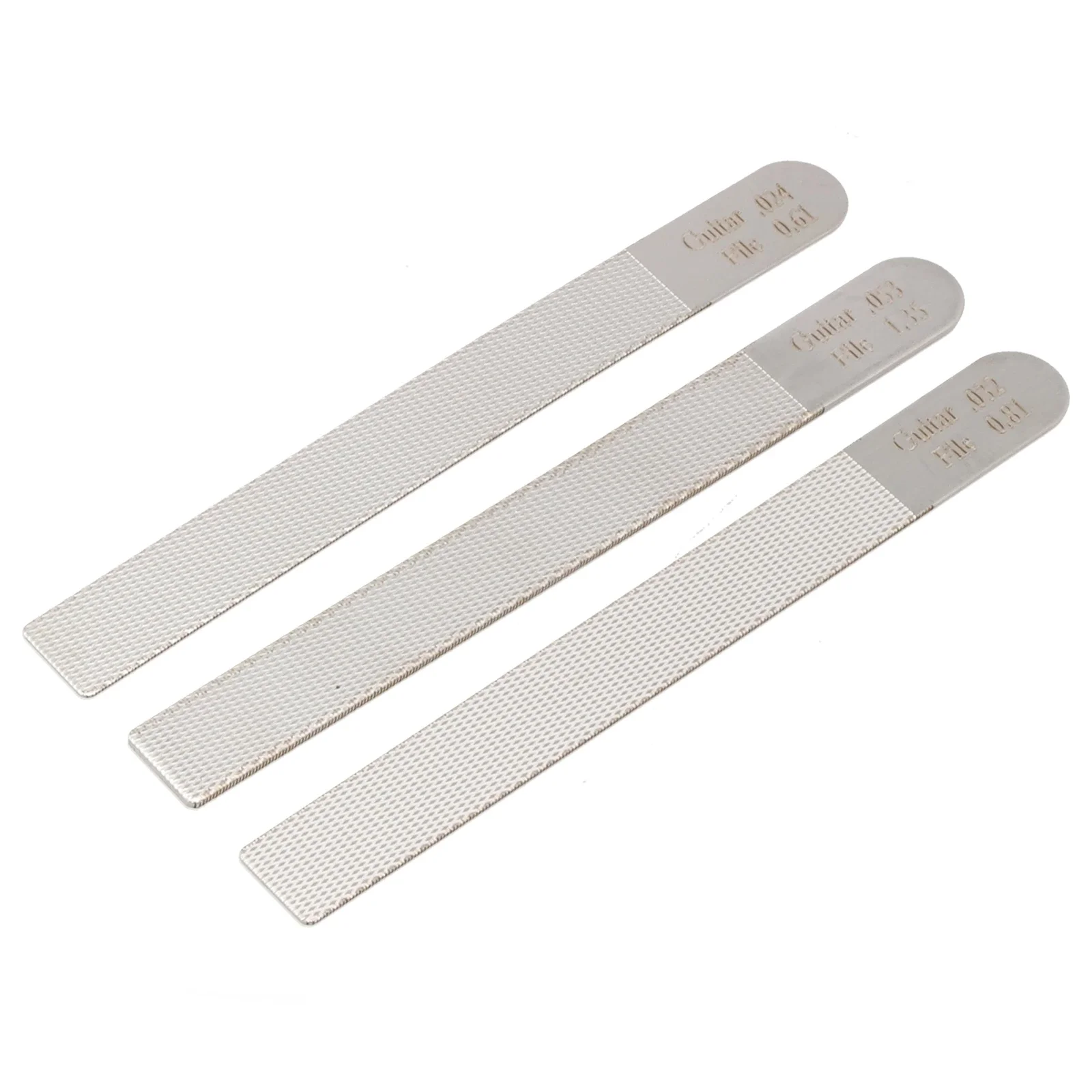 3PCS unnival Guitar Nut File Fret Crowning Slot liming per strumenti a corda strumento di riparazione Luthier accessori per parti di chitarra