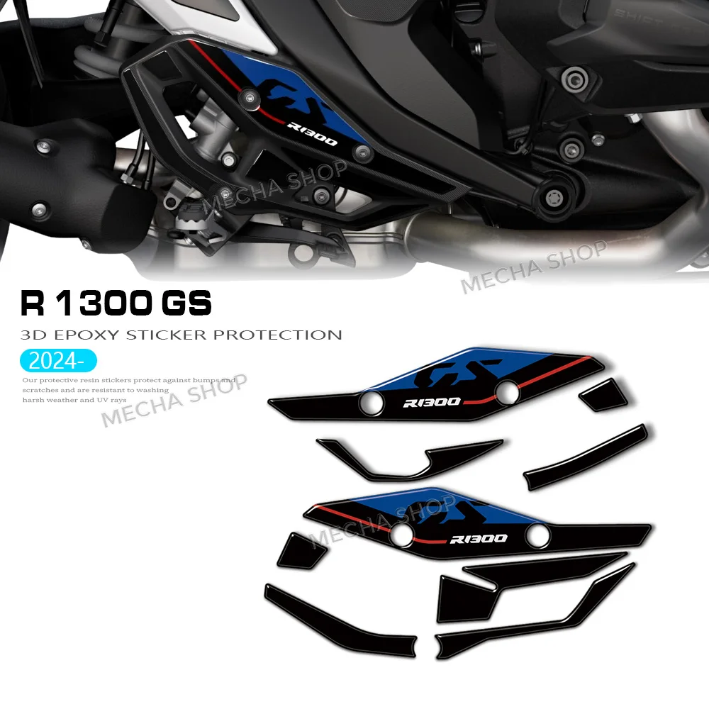 

Аксессуары для R1300GS, наклейки, защита для пяток для R 1300 GS 2023 - комплект защиты для мотоцикла с 3D-эпоксидными наклейками