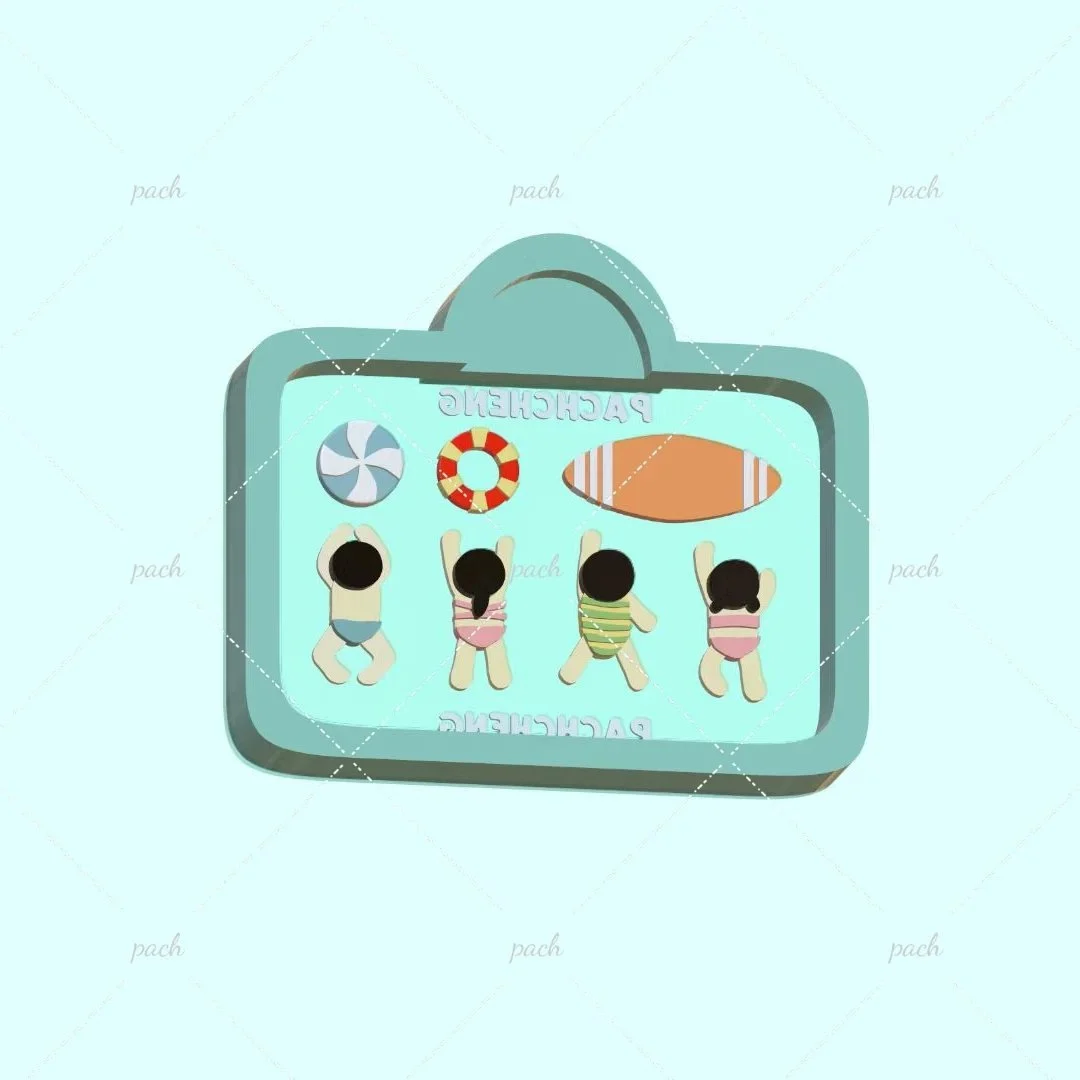 Moule en silicone pour accessoires de figurines de natation, moule en résine liquide, moule en résine pour porte-clés