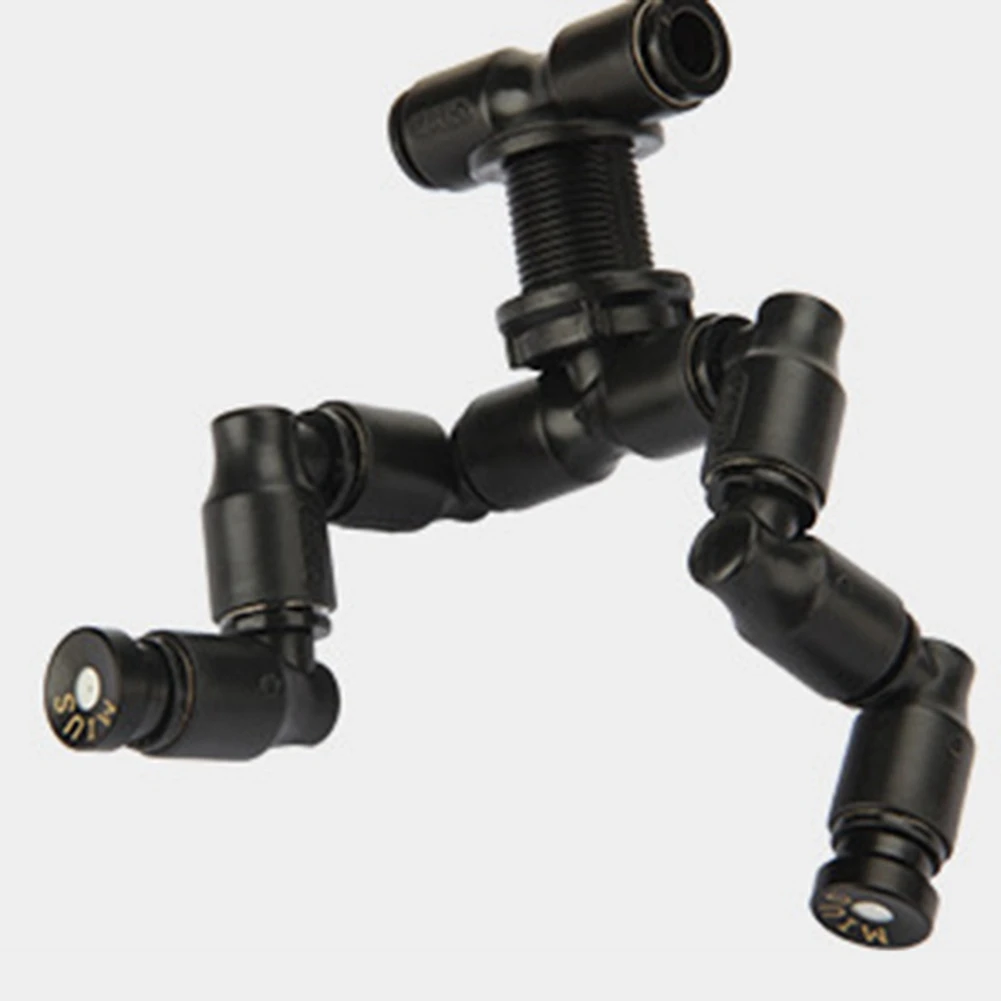 ABYN-MIUS 2X Reptiles Fogger Mist Sprinkler Rainforest Tank 360 Adjustable Aquarium Aquatic Pet Cooling System