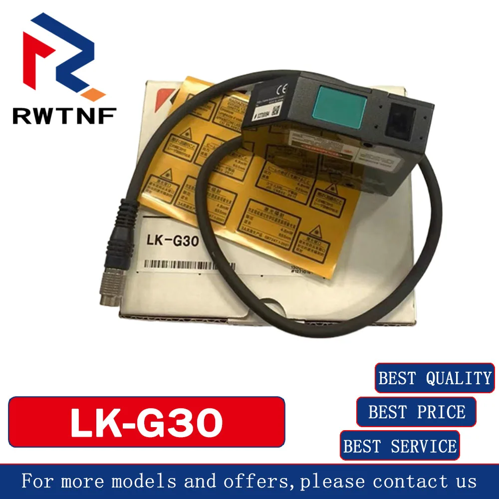 مستشعر إزاحة الليزر LK-G30 KEYENCE الأصلي الجديد 100%، مخزون المستودعات