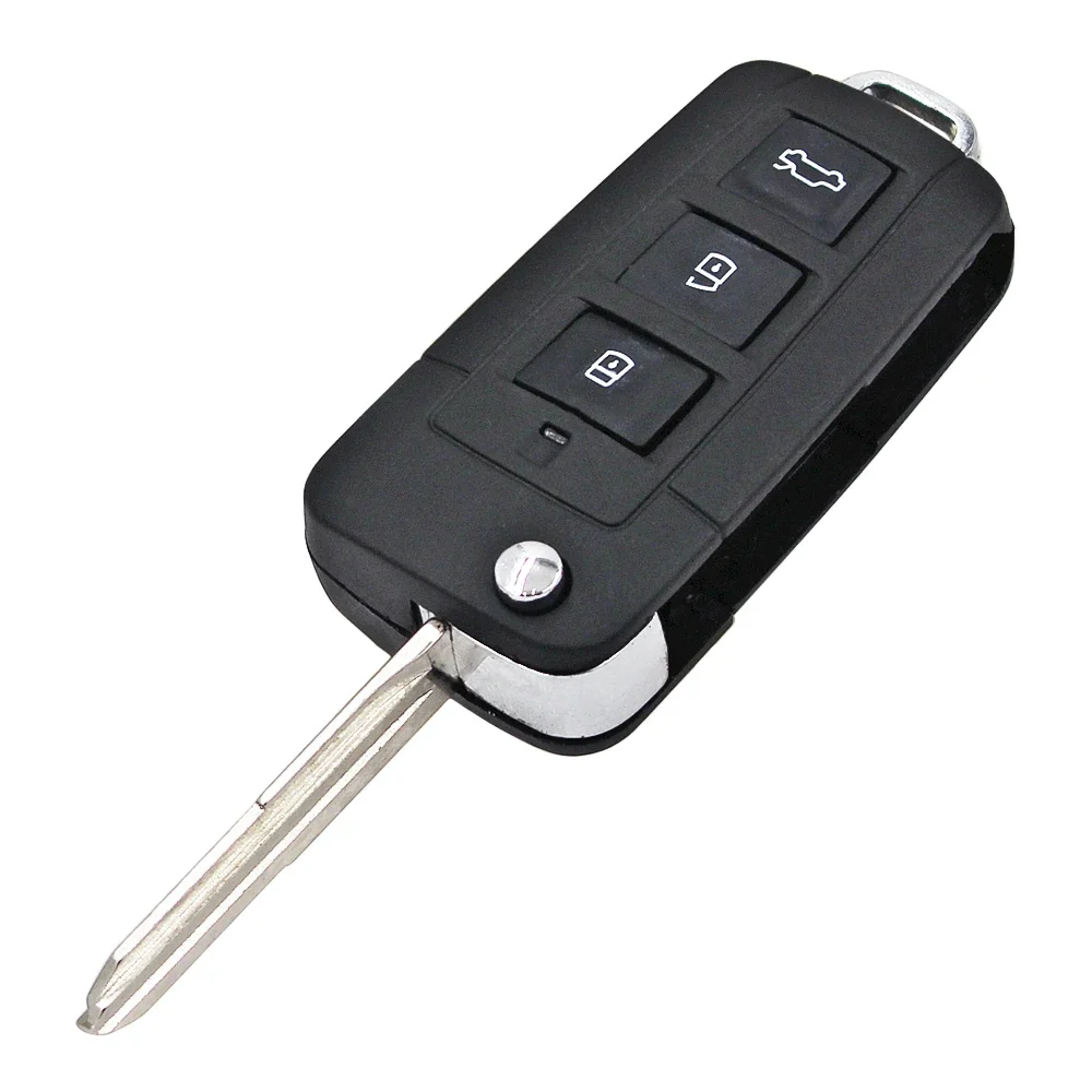 Modified Keyless Entry Flip Remote Key Housing Case Fob 3+1 Buttons for KIA Cerato Forte Spectra Optima