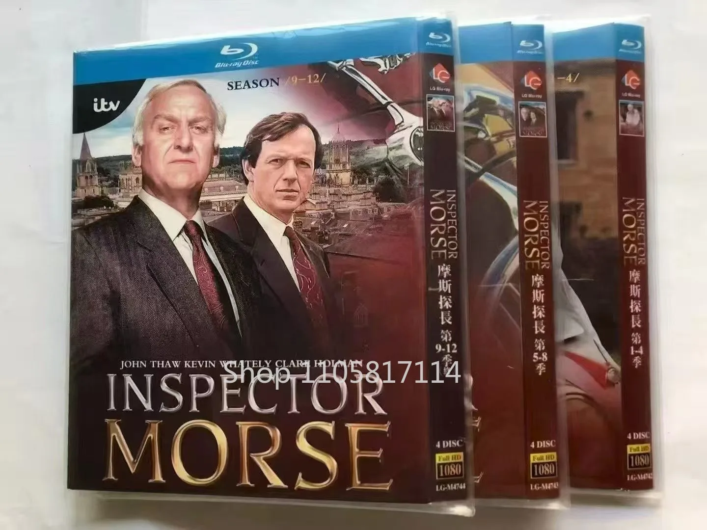 Inspector Morse Season 1- 12 (1987-2000) 12-D New Sealed Box SetBlu-ray disc YIHUI