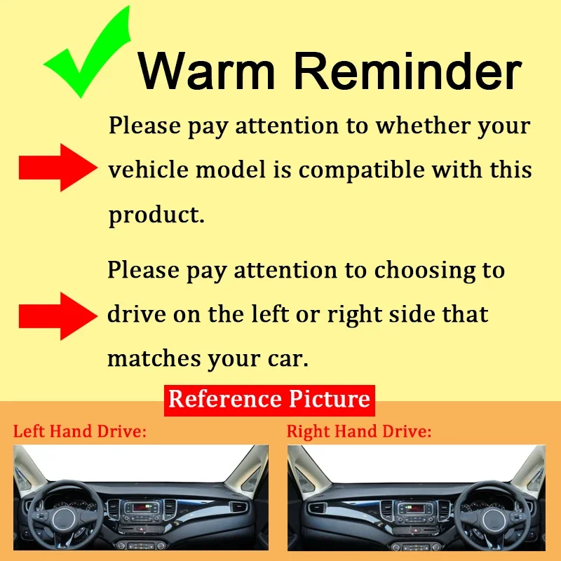 For Volkswagen VW Polo AW AW1 MK6 2017 2018 2019 2020 2021 2022 Car Dashboard Cover Dash Sun Shade Mat Non-slip Pad Accessories view 2