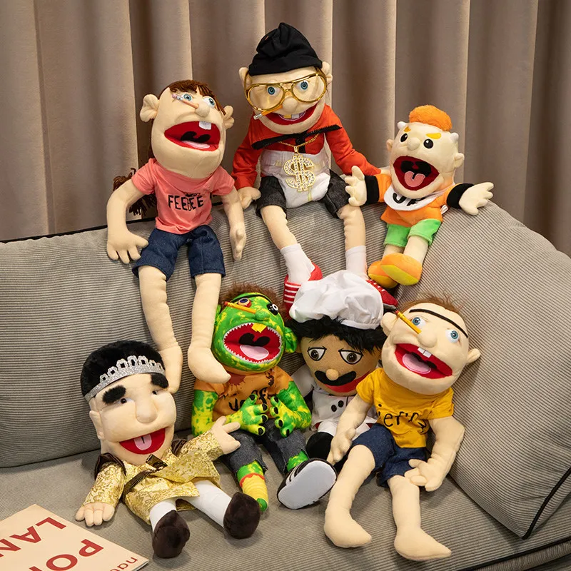 Ventriloquis Performance Puppet With Mouth Switchable Story Teaching Interactive Doll Interactive Play Toys Classroom Activity