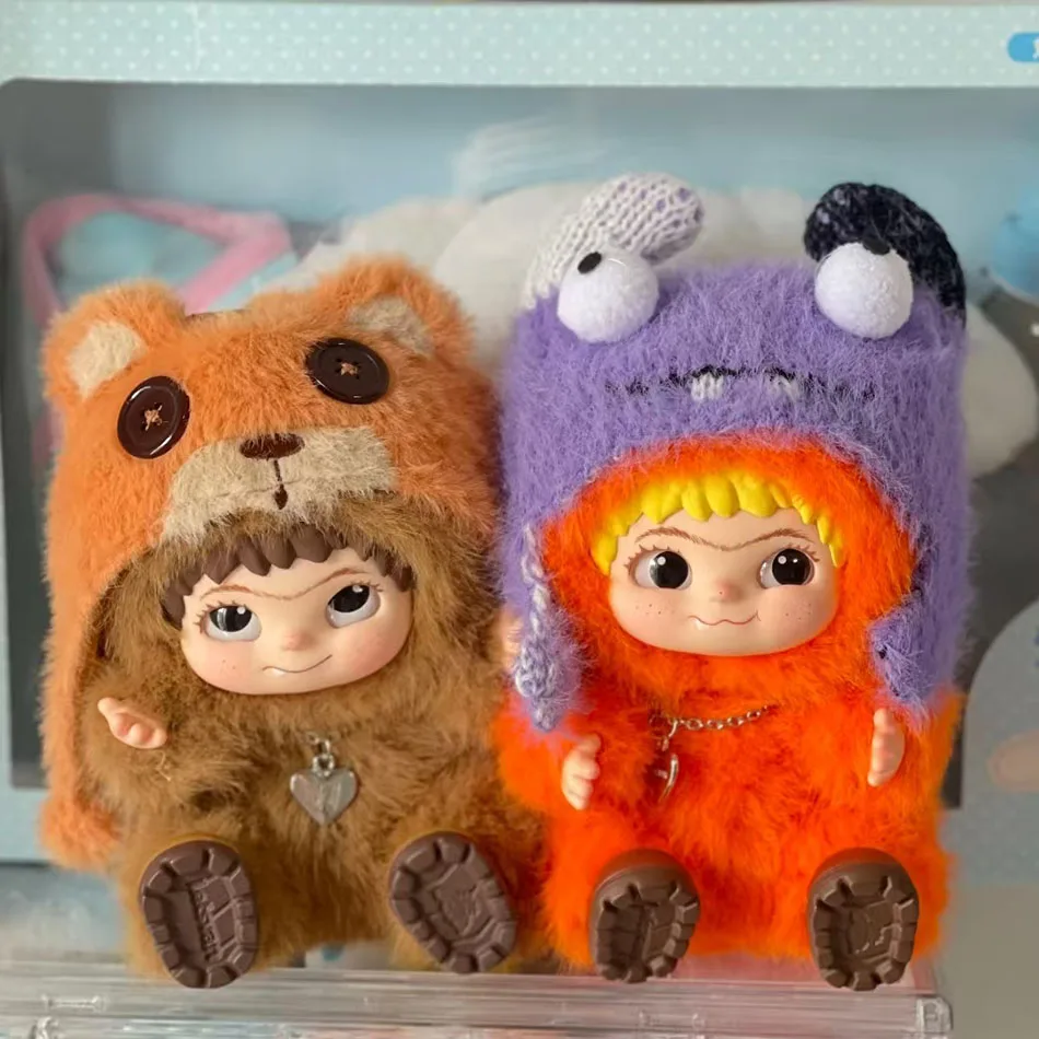 Nouvelle boîte mystère Wakuku Fuzzy Trendy Fun Party, jouet en peluche mignon, boîte mystère, jouet pour enfants, cadeau pour la fête des enfants