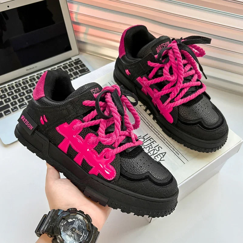 Wanux Męskie jesienne niskie sportowe buty studenckie Fashion Bread Shoes Casual Flat Shoes