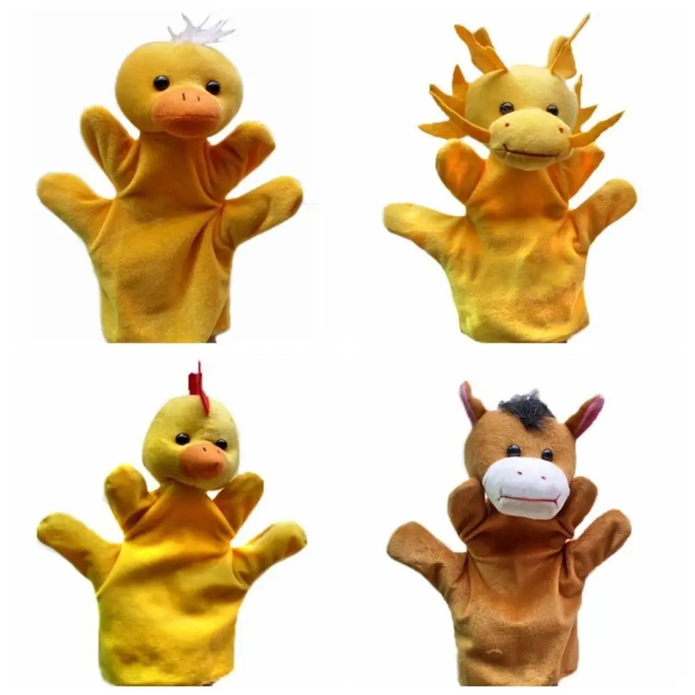 24 Types Hand Puppets For Animal Cloth Adorable Hand Puppets Educational Adorable Animals Hand Finger Puppet Parent-Child