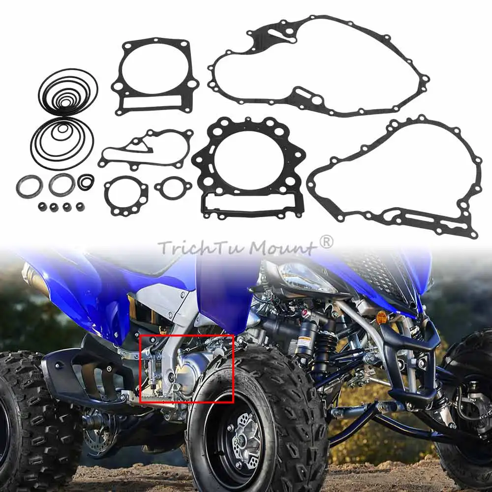 Premium Engine Sealing Kit Complete Engine Gaskets Set For Yamaha Raptor 700 YFM700 YFM700R YFM700RSE YFM700RSP 2006-2014