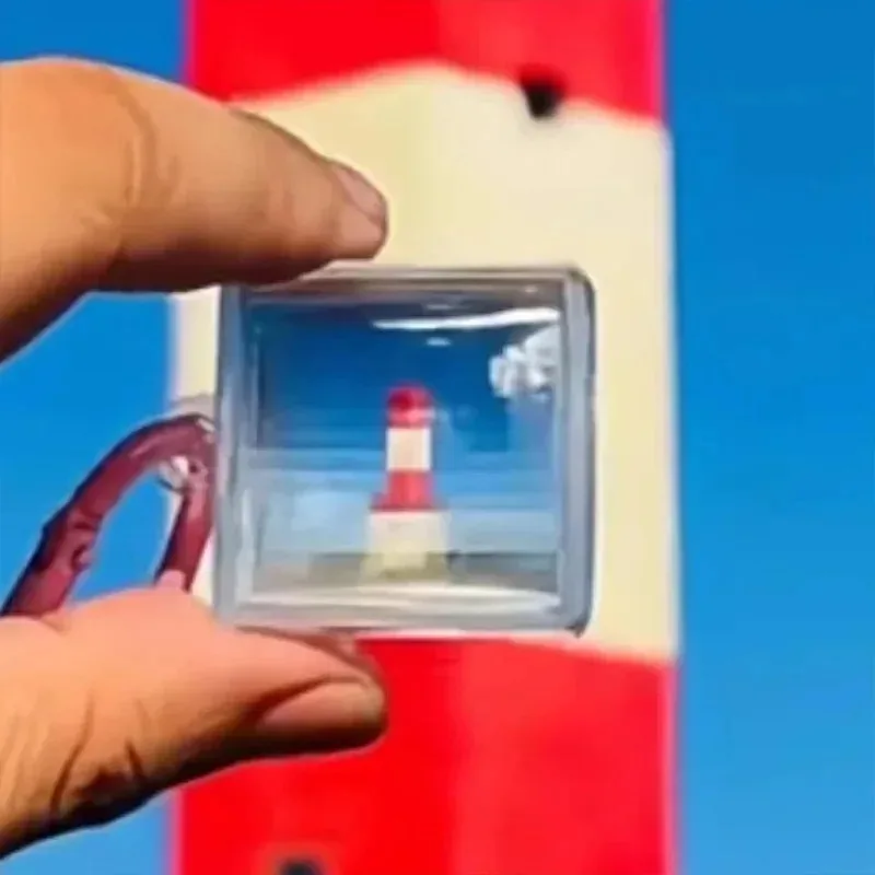 1 قطعة جديد فارغة الاكريليك بكسل المفاتيح زوجين قلادة واضح إطار صغير الإبداعية ديكور ذاتي الصنع هدية للذكرى السنوية #4