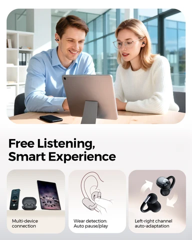 SoundPEATS Clip1 Open Ear беспроводные наушники