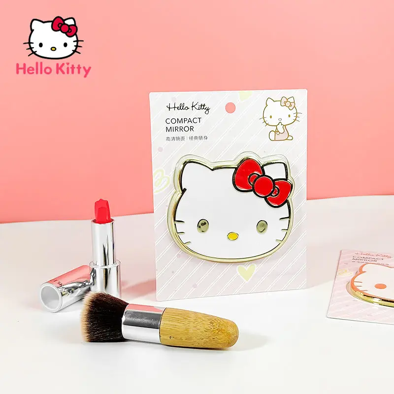 

TAKARA TOMY Hello Kitty Girls Carry Cartoon Single-sided Mirror Portable Mini Makeup Mirror