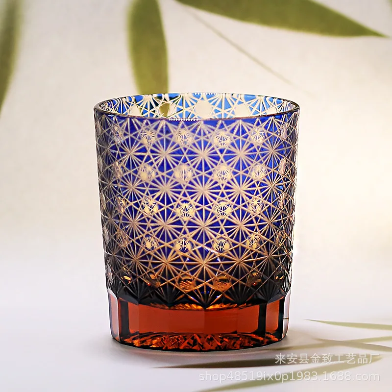 

Японский Edo Kiriko хрустальное стекло ручной работы, стакан для виски, сока, подарок, бокал для вина, бокал для пива, ледяной напиток