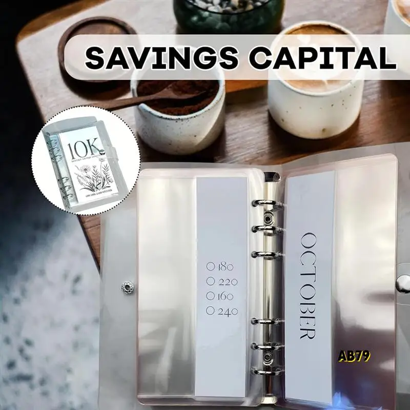 12-Month Envelopes Money Saving Challenge Binder, 12 Month Savings Challenge, Money Saving Binder