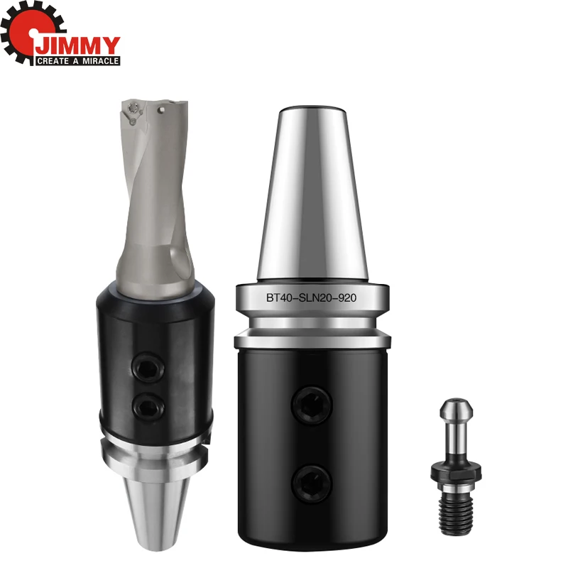 Imagem -02 - Jimmy-lado Suporte de Ferramenta Fixo u Broca Eixo Bt30 Bt40 Sln20 Sln25 Sln32 Máquina Cnc