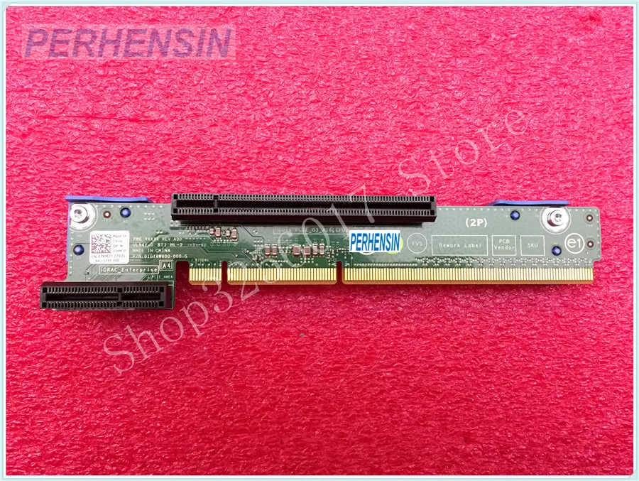 Genuine FOR DELL POWEREDGE R420 R320 PCIe DUAL CPU Riser Card 7KMJ7 07KMJ7 100% Perfect Work