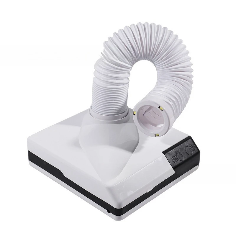 Directly from the manufacturer Nail art vacuum cleaner Nail dust machine grinding vacuum two-in-one with led light Dental mute