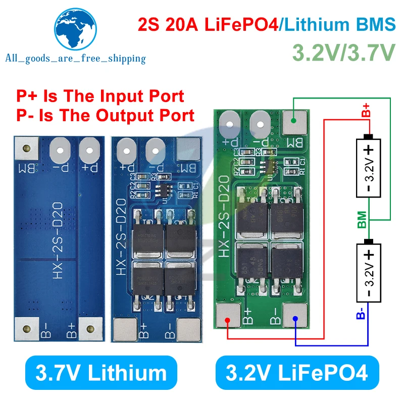 1/3PCS 2S 6.4V 7.4V…