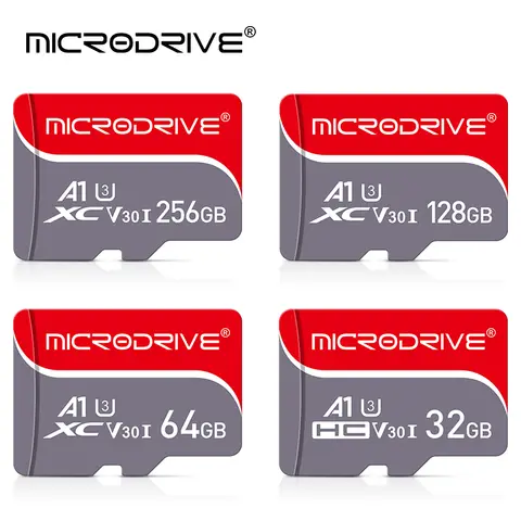 Szybka pamięć flash Micro TF SD Card 256GB 128GB 64GB 32GB 16GB Class 10 U3 Cartao De Memoria dla smartfonów/PC