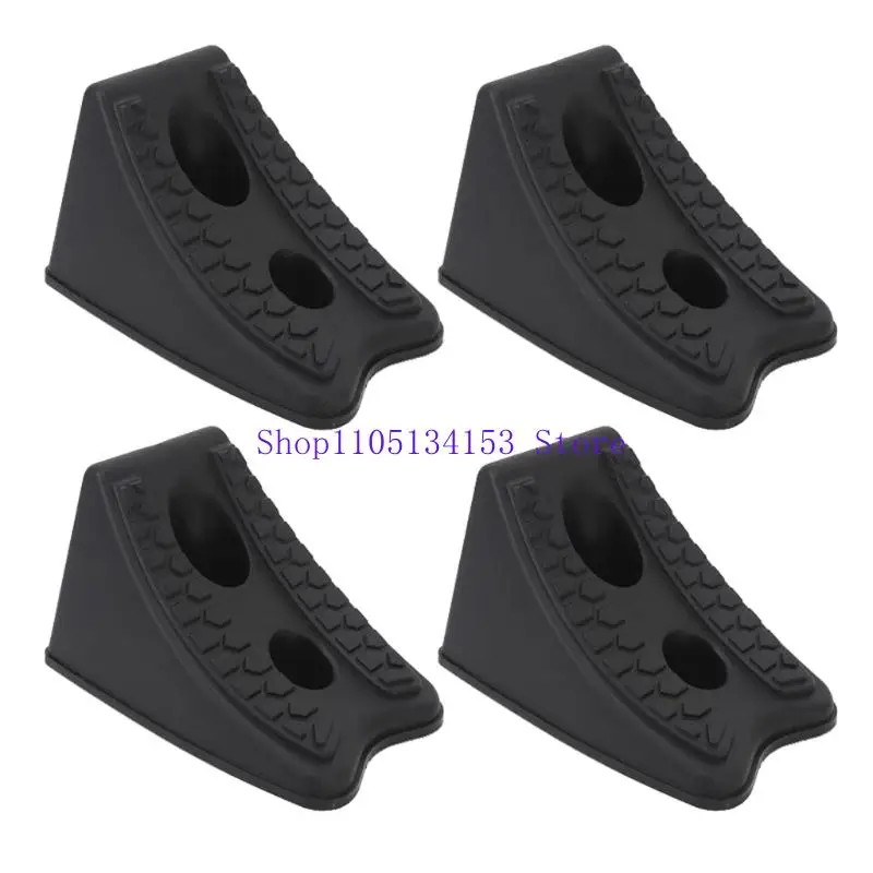 

kl23 Polymer Wheel Blocks Set Of 4 For Better Parking On All Terrains