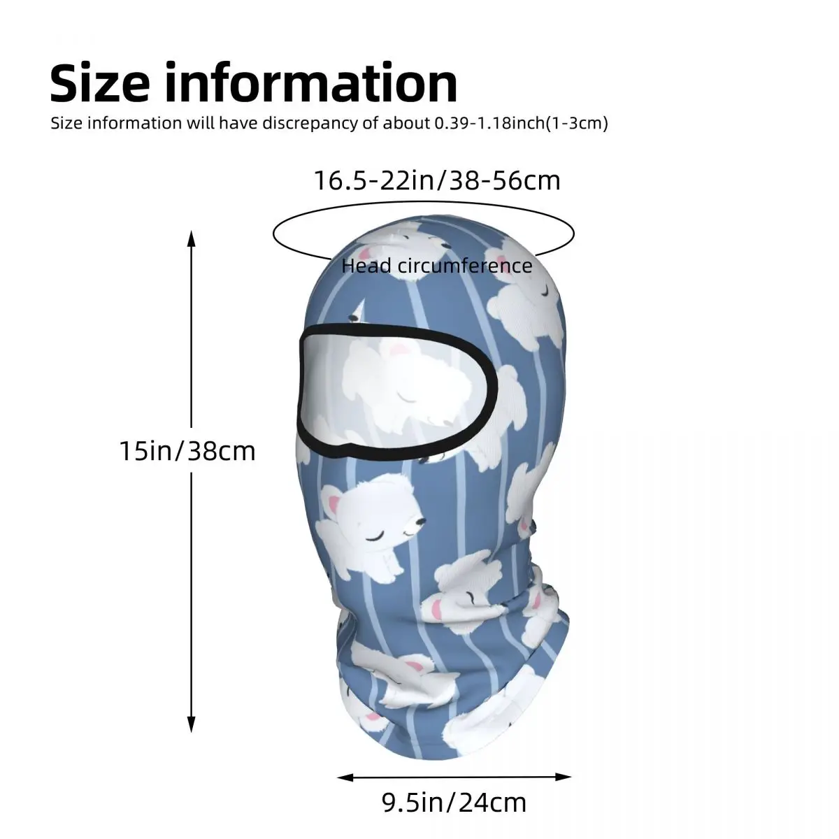 Elephant Balaclava Full Face Mask Breathable Motorcycle Winter Warm Full Cover Caps Neck Windproof Dustproof Cycling Caps